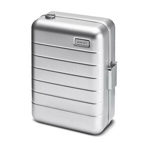AWAY Travel Mini Toiletry Suitcase in Aluminum
